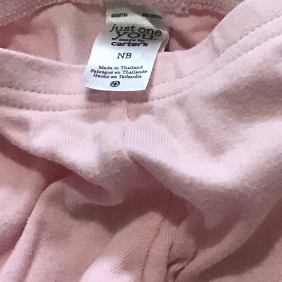 Baby girl newborn pink 2piece long sleeve pant set - Picture 5 of 5